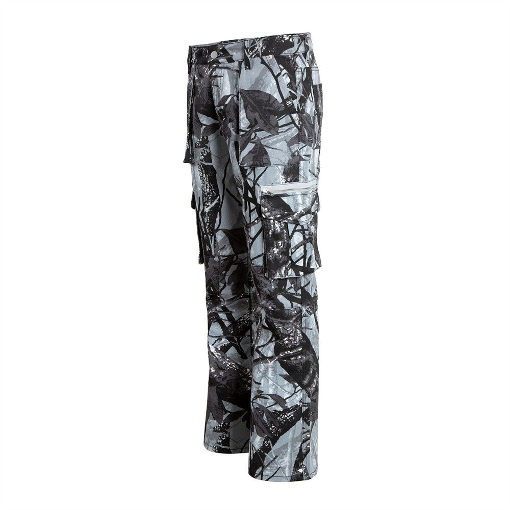 Men's Jungle Camouflage Workwear Trousers