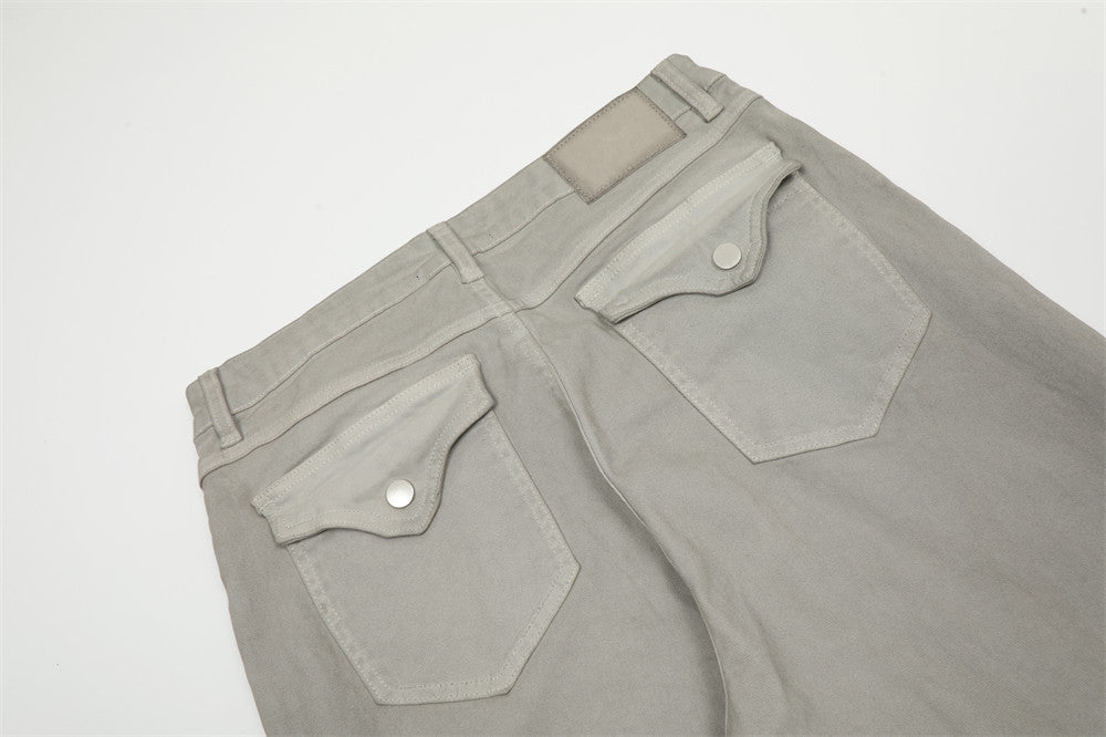 Men's Fashionable Personality Denim Trousers