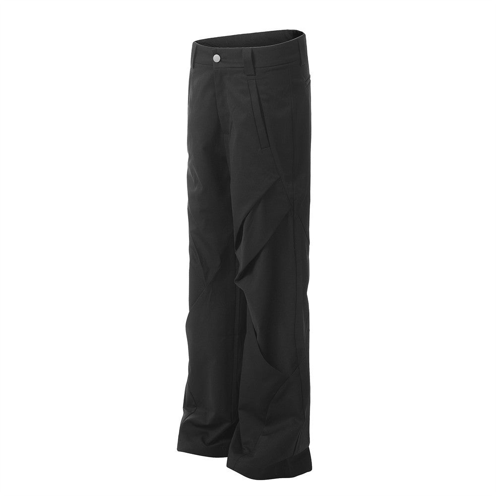 Men's Fashionable Solid Color Casual Trousers