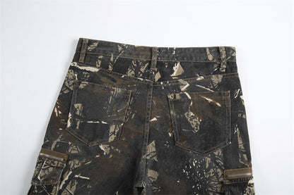 Men's Jungle Camouflage Workwear Trousers