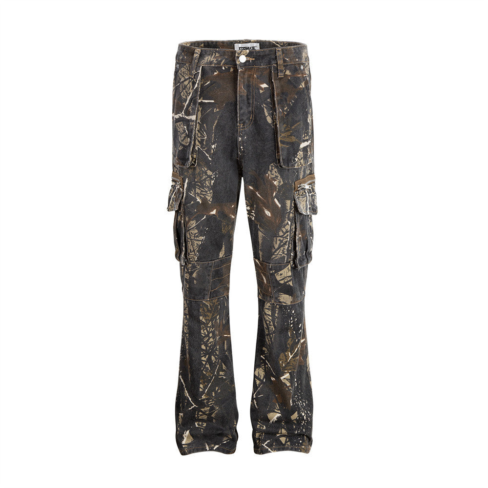 Men's Jungle Camouflage Workwear Trousers