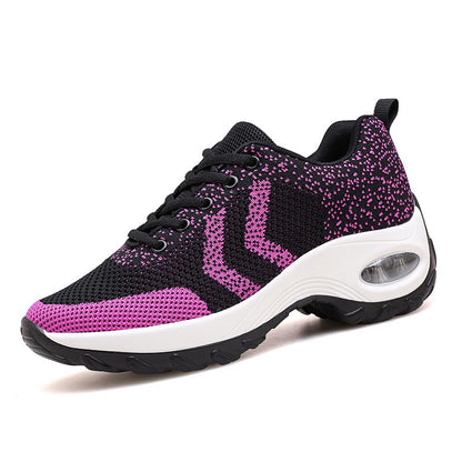 Women Air Cushion Heightening Breathable Outdoor Sports Shoes