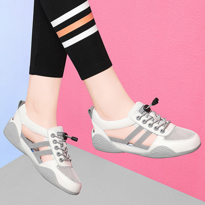 Leather Women Shoes New Popular Single Shoes Summer