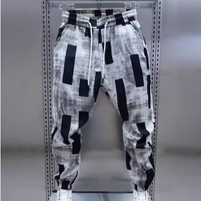 Men's Printing Loose Casual Trousers