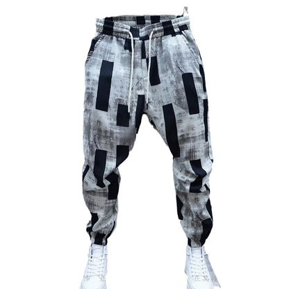 Men's Printing Loose Casual Trousers