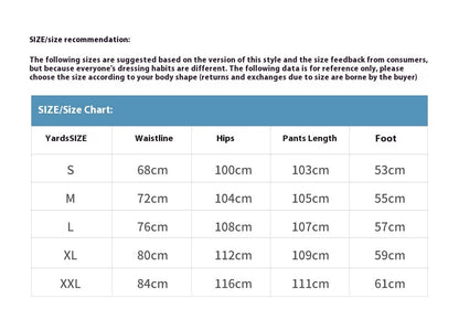 Men's Fashionable Solid Color Casual Trousers