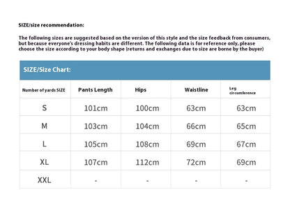 Men's Fashion Personality Plaid Casual Trousers