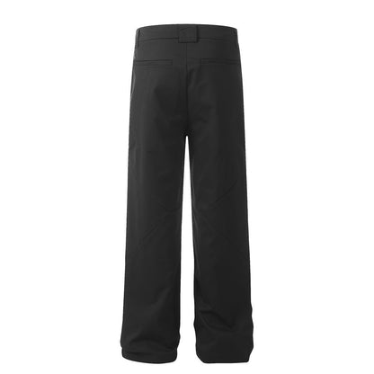 Men's Fashionable Solid Color Casual Trousers