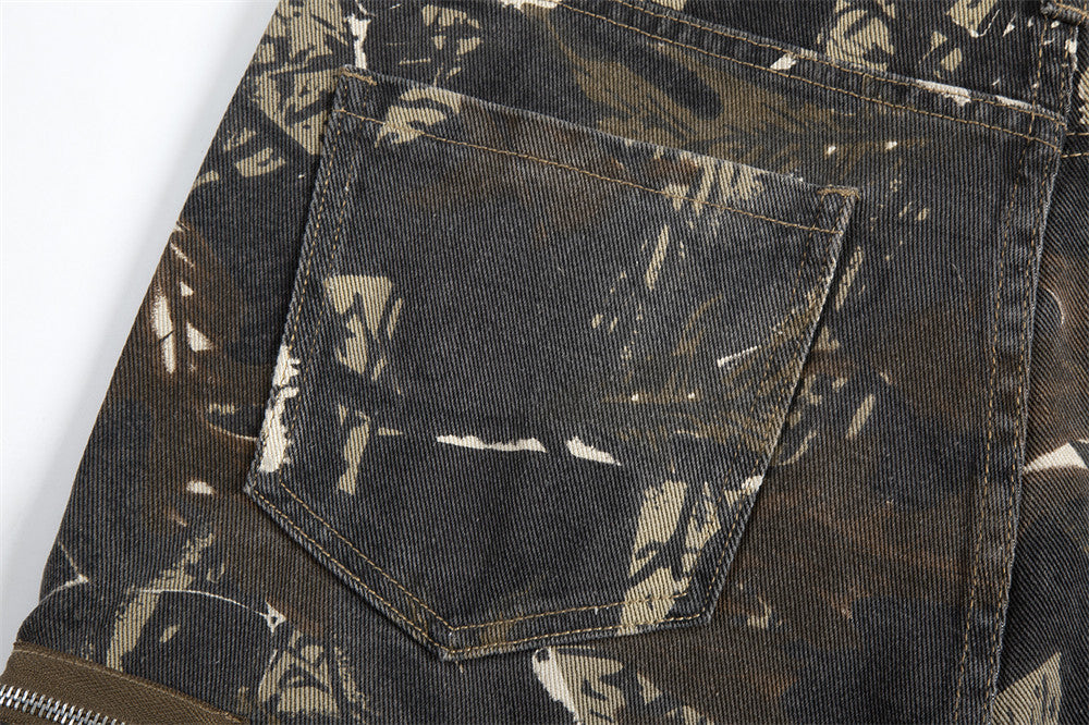 Men's Jungle Camouflage Workwear Trousers