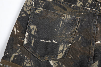 Men's Jungle Camouflage Workwear Trousers