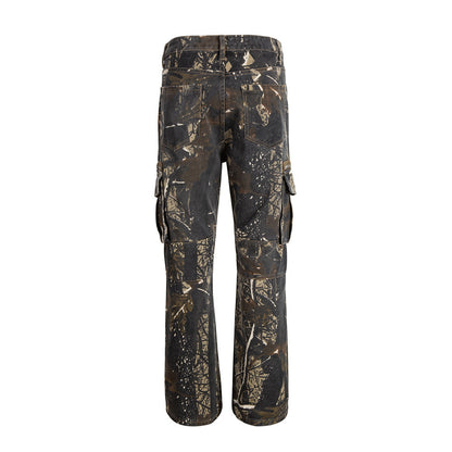 Men's Jungle Camouflage Workwear Trousers