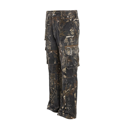 Men's Jungle Camouflage Workwear Trousers