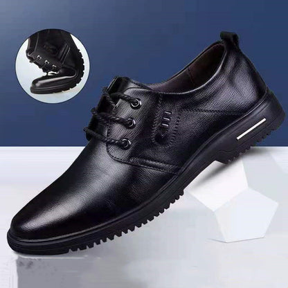 Mens Fashion Casual Leather Soft Sole Insole High Shoes