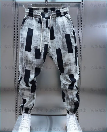 Men's Printing Loose Casual Trousers