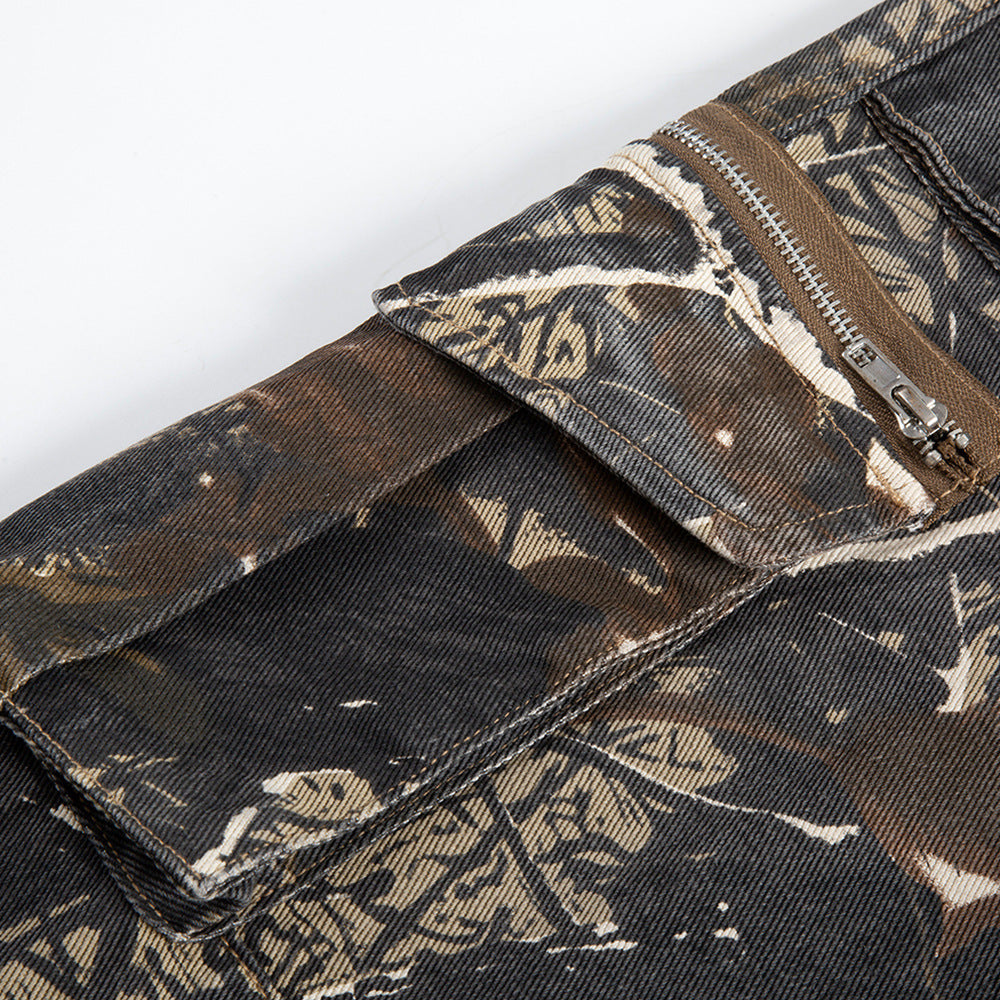 Men's Jungle Camouflage Workwear Trousers