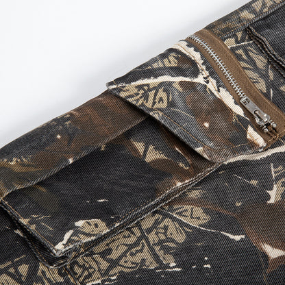 Men's Jungle Camouflage Workwear Trousers