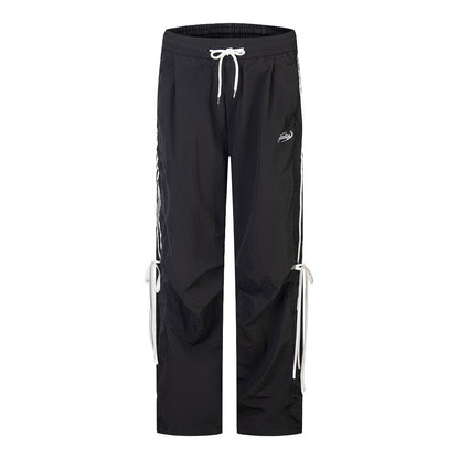 Men's Pleated Casual Straight Trousers